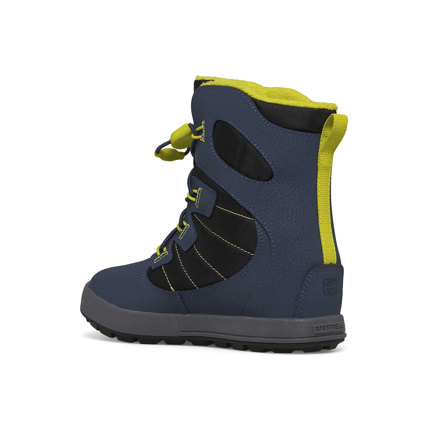 Snow Bank 4.0 Navy/Lime (Size 11c-5Y)