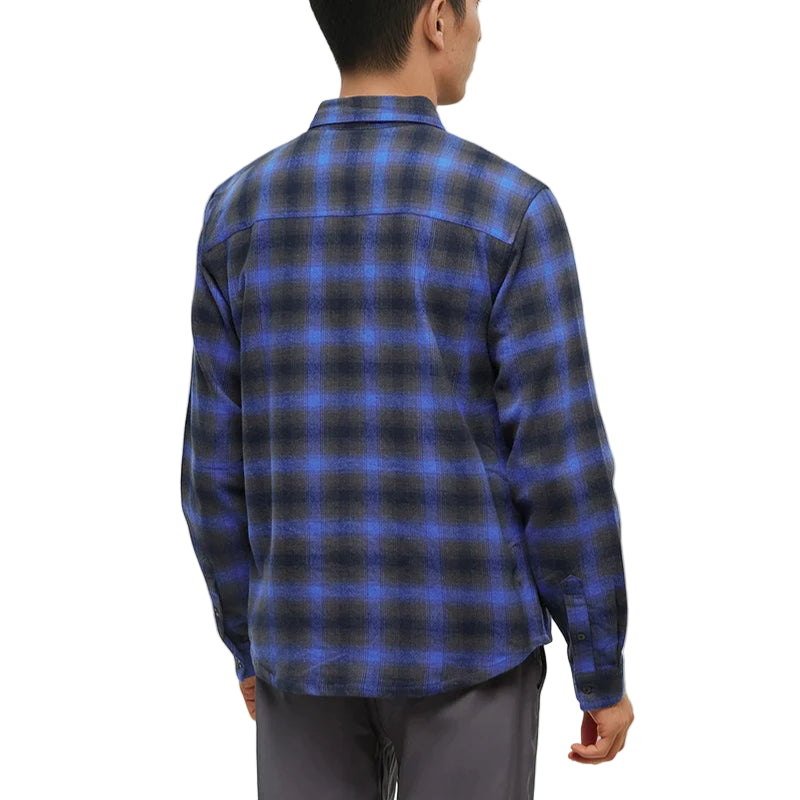 Men's Forest Flannel Shirt (Midnight Blue/Dusk Plaid)