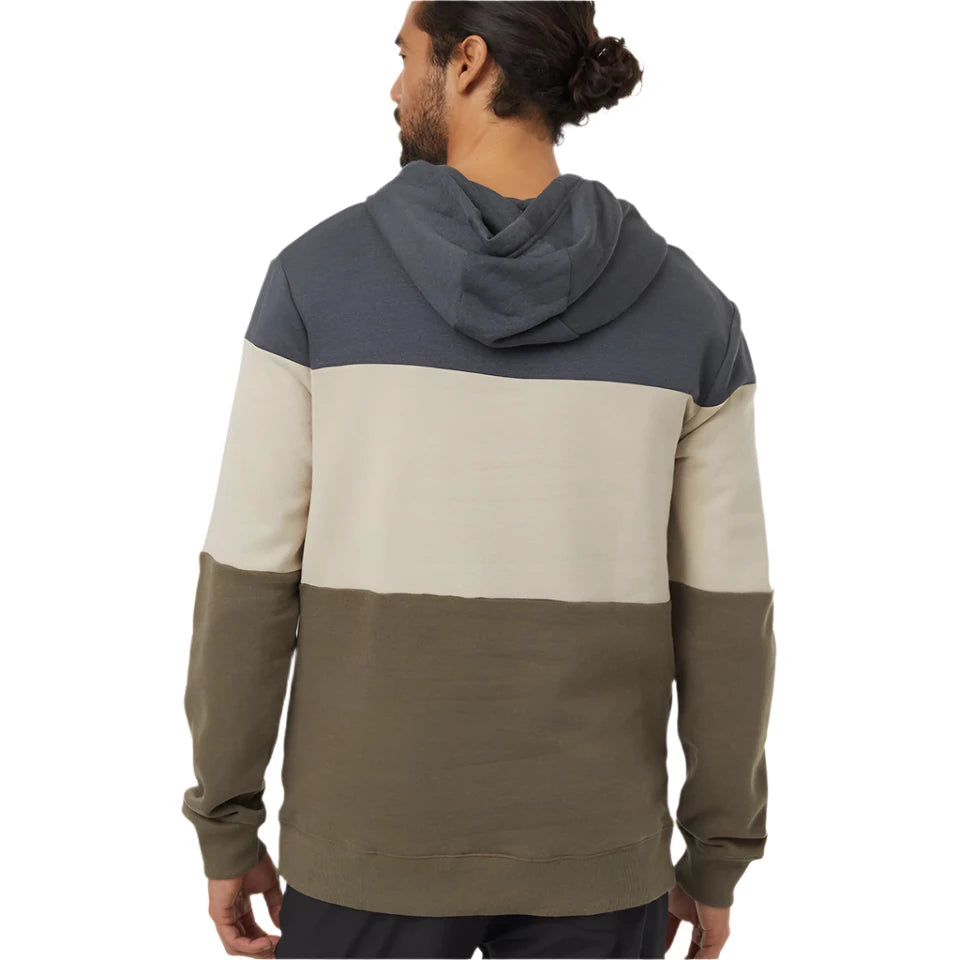 M TreeFleece Blocked Reynard Hoodie (Graphite/Pale Oak/Tundra)