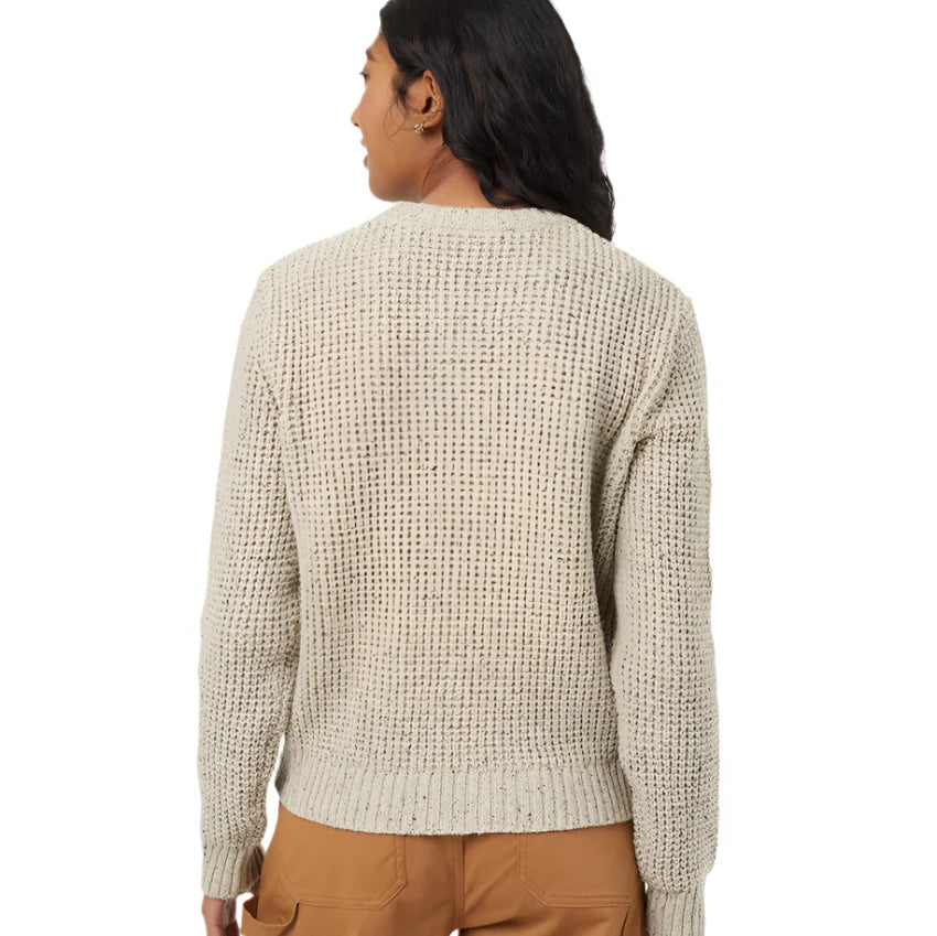 W Highline Nep Crew Sweater (Pale Oak Heather Nep)