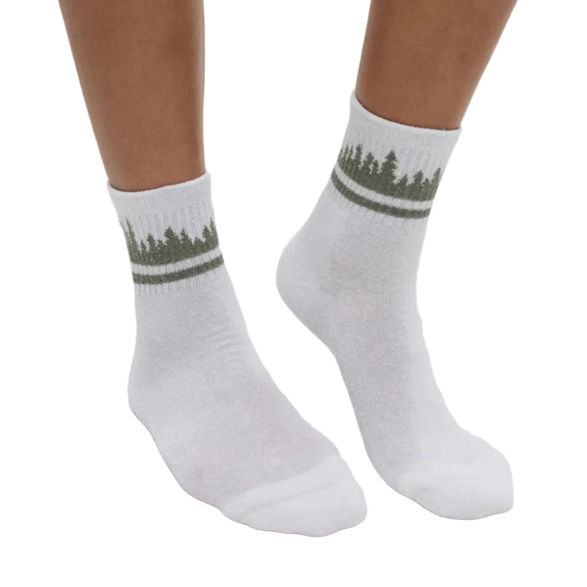 Cortes Socks 2 pack (White Juniper/Agave Stripes)
