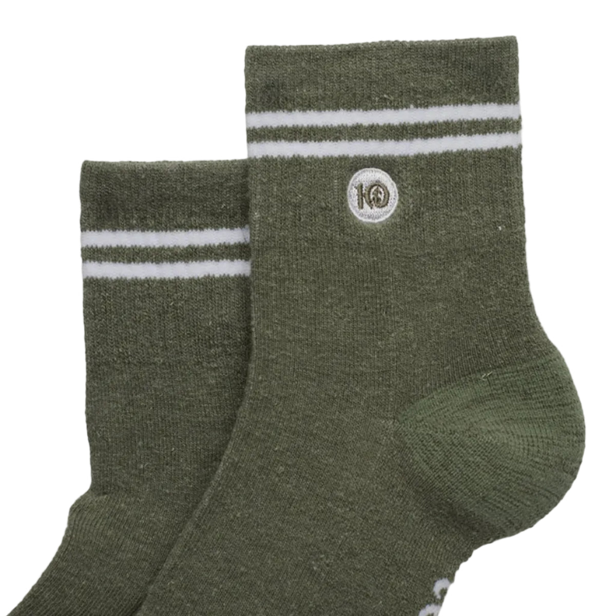 Cortes Socks 2 pack (White Juniper/Agave Stripes)