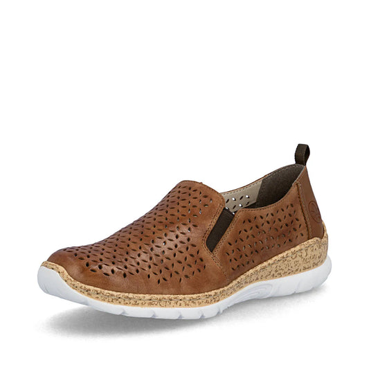N4251-22 Brown Slip On