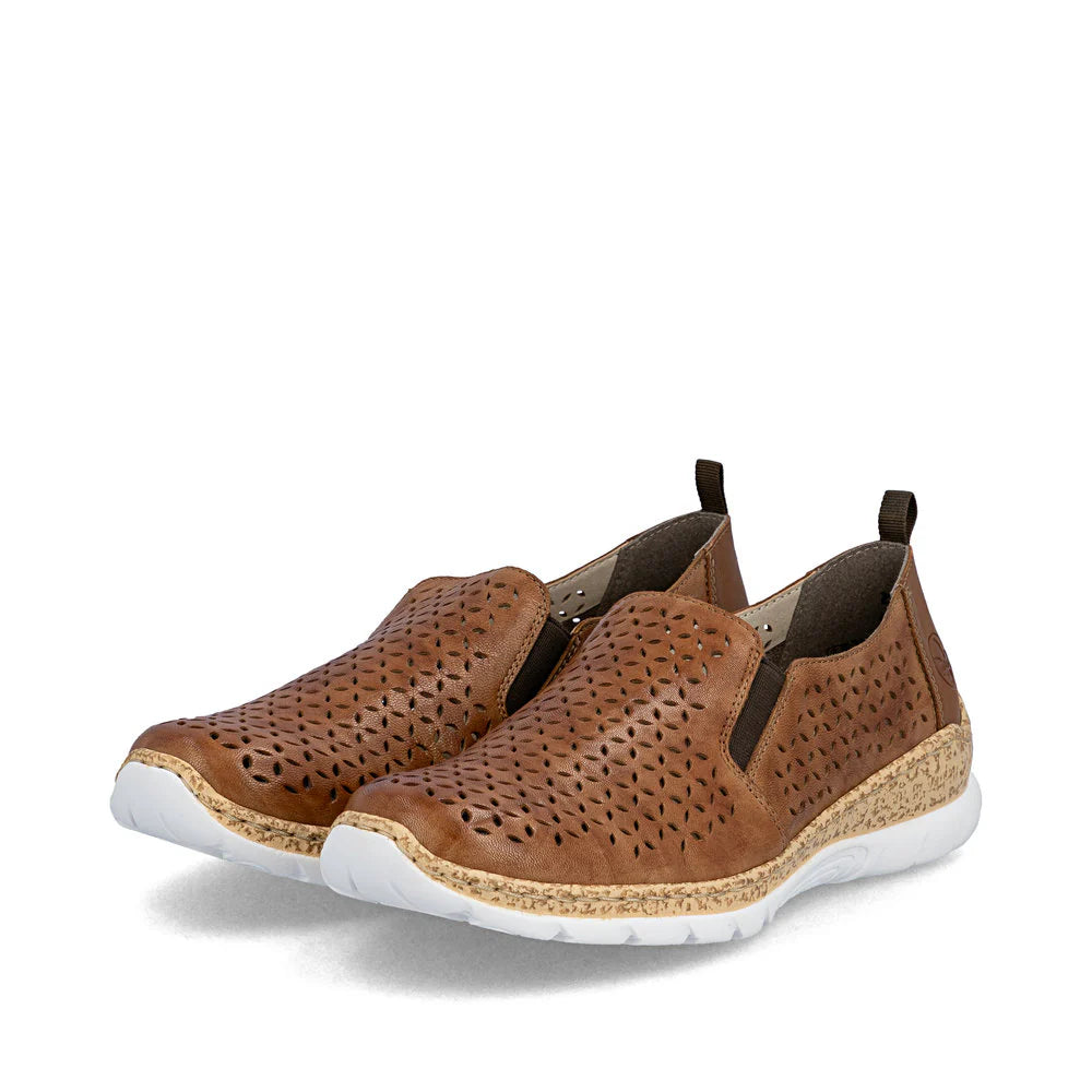 N4251-22 Brown Slip On