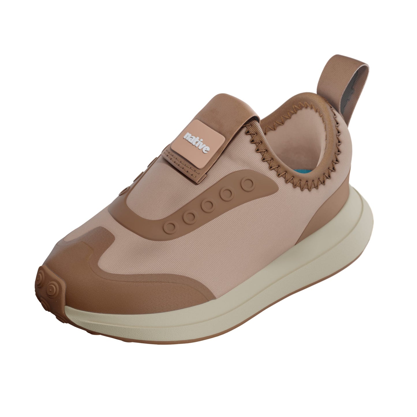 Kids' Robbie Dash Chameleon Pink/Tapioca Off White/Hazel Brown Big Kid (11c-3Y)