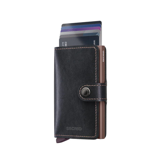 Miniwallet MIRUM Plant-Based Black Rose
