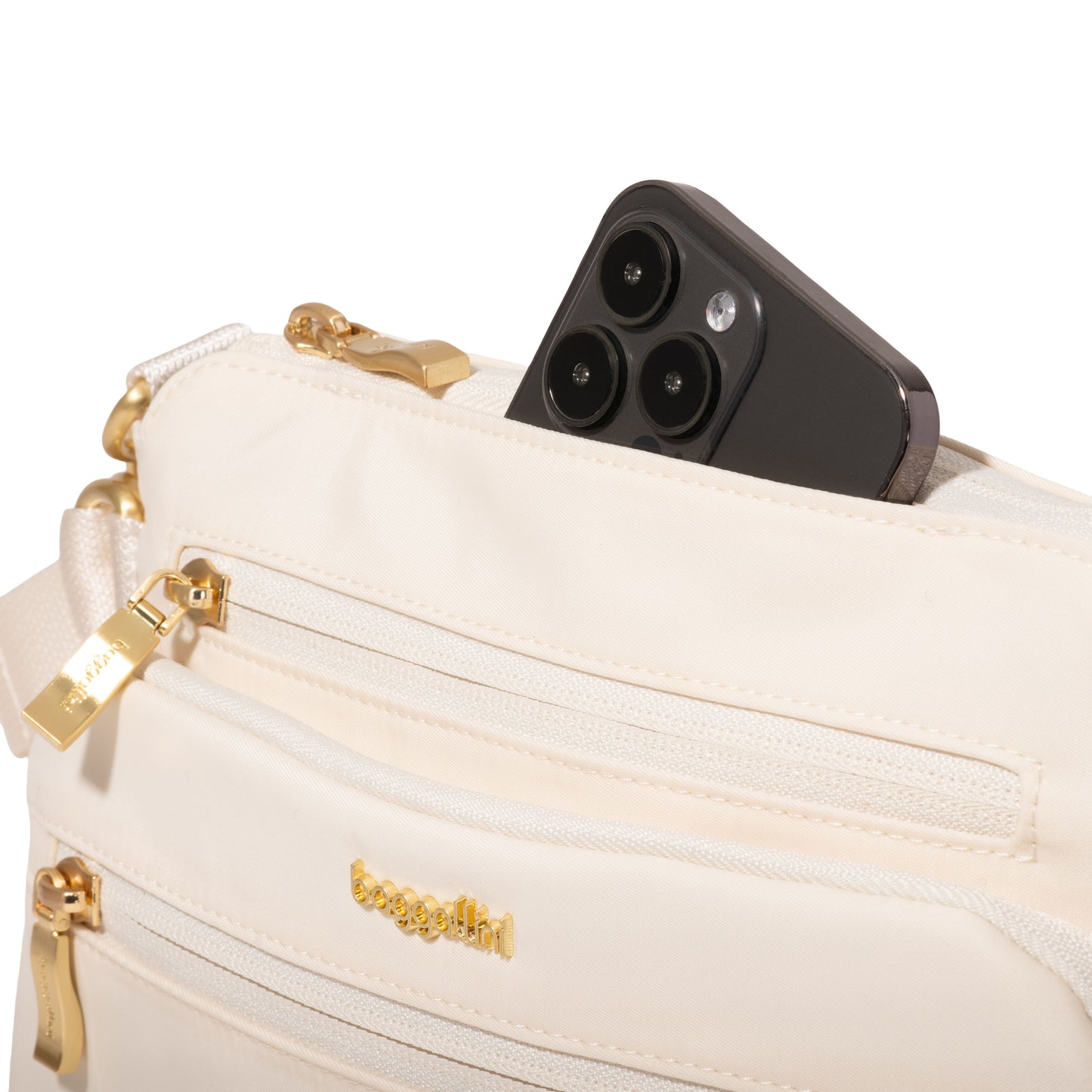 Marais RFID Crossbody Coconut Twill