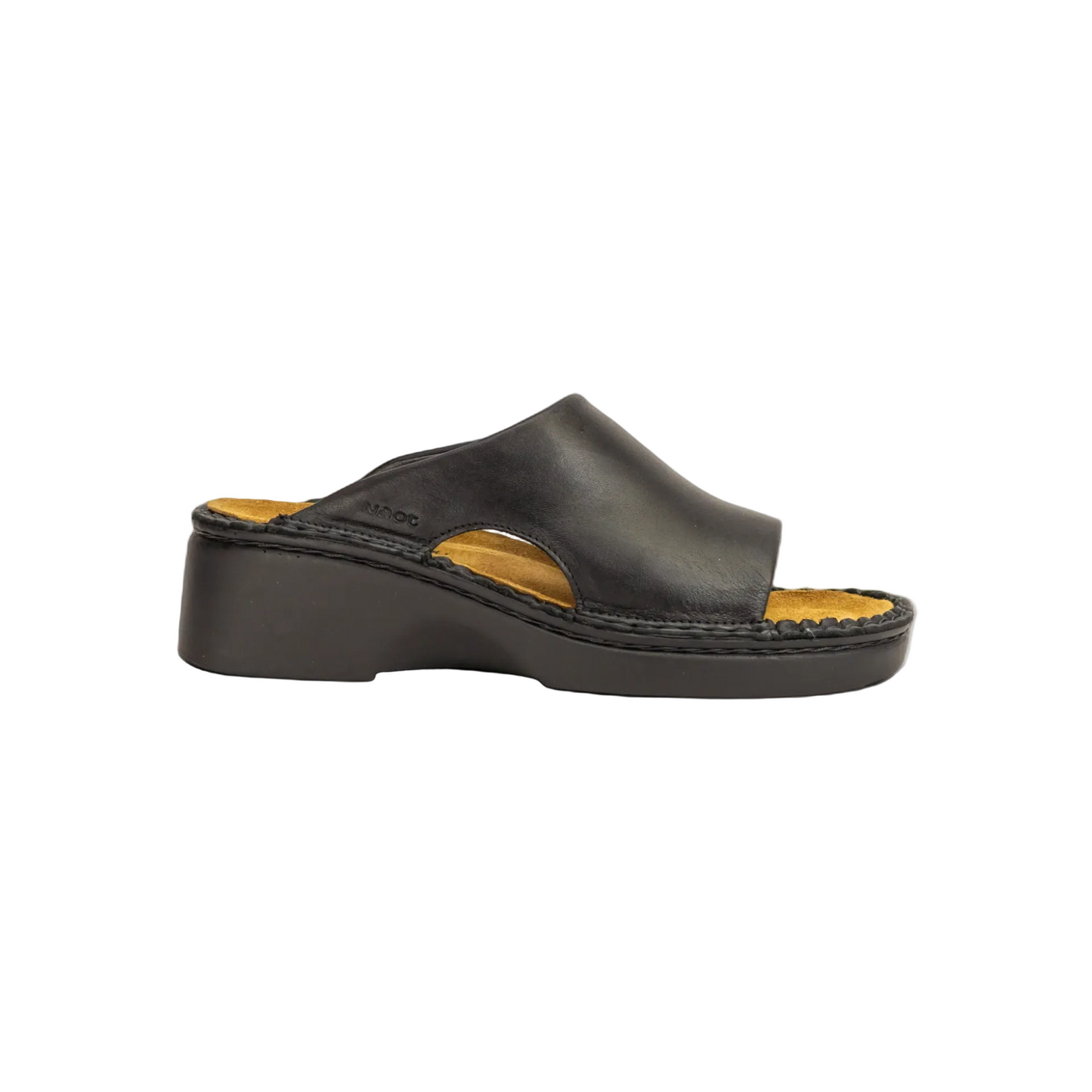 Rome Black Matte Leather