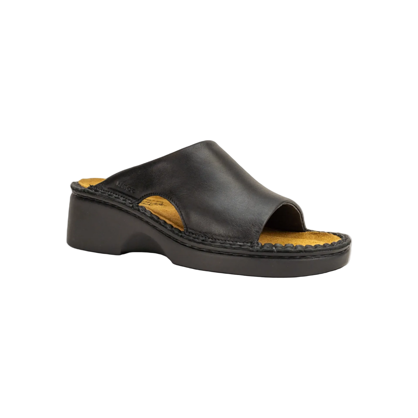 Rome Black Matte Leather