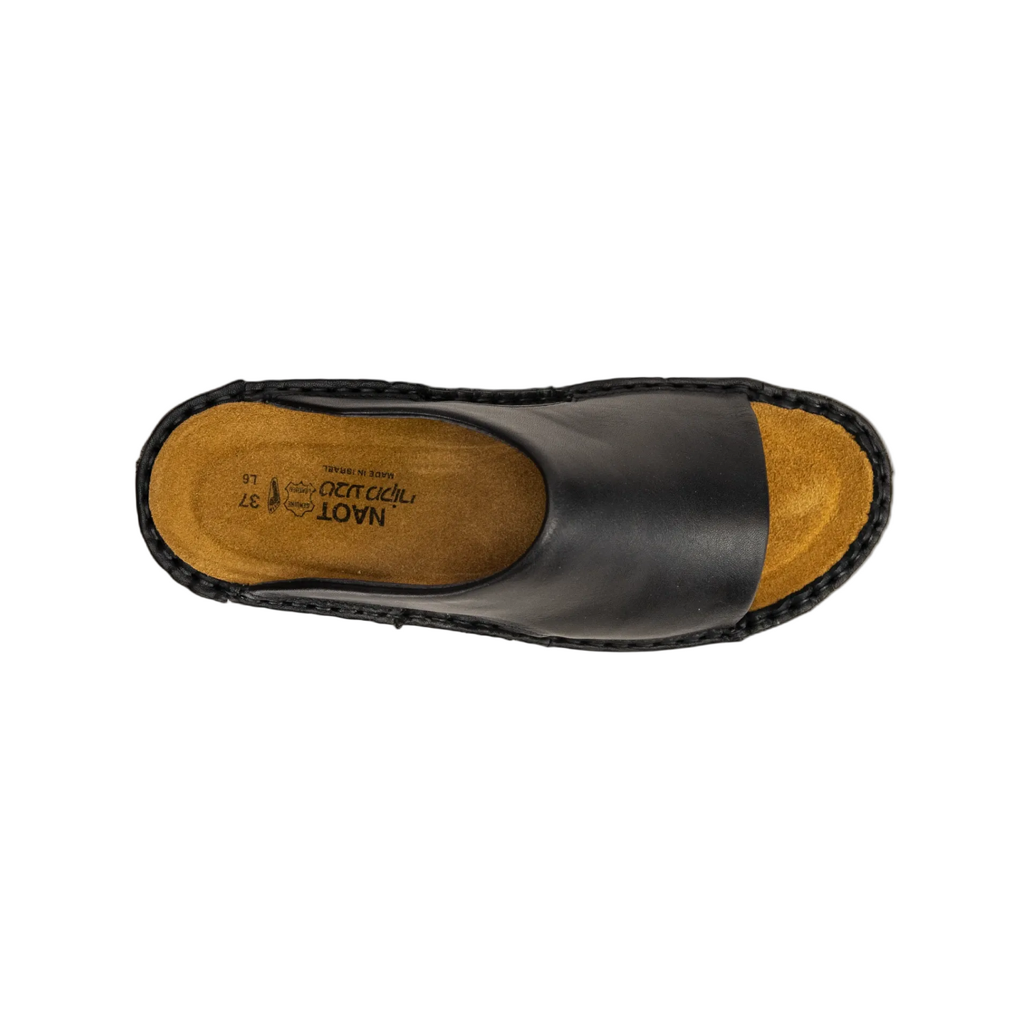 Rome Black Matte Leather