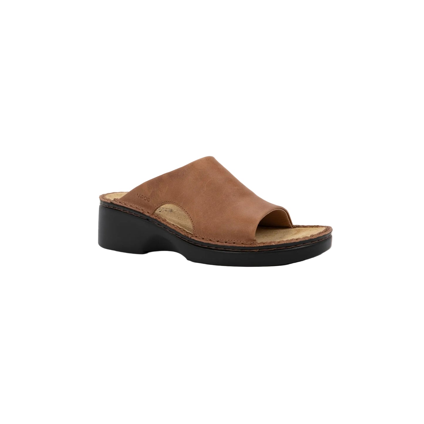 Rome Latte Brown Leather