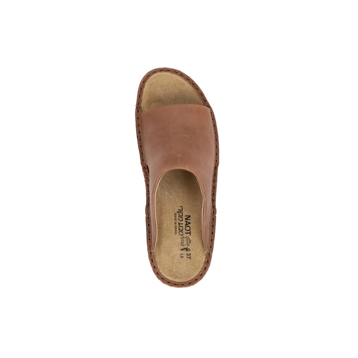 Rome Latte Brown Leather