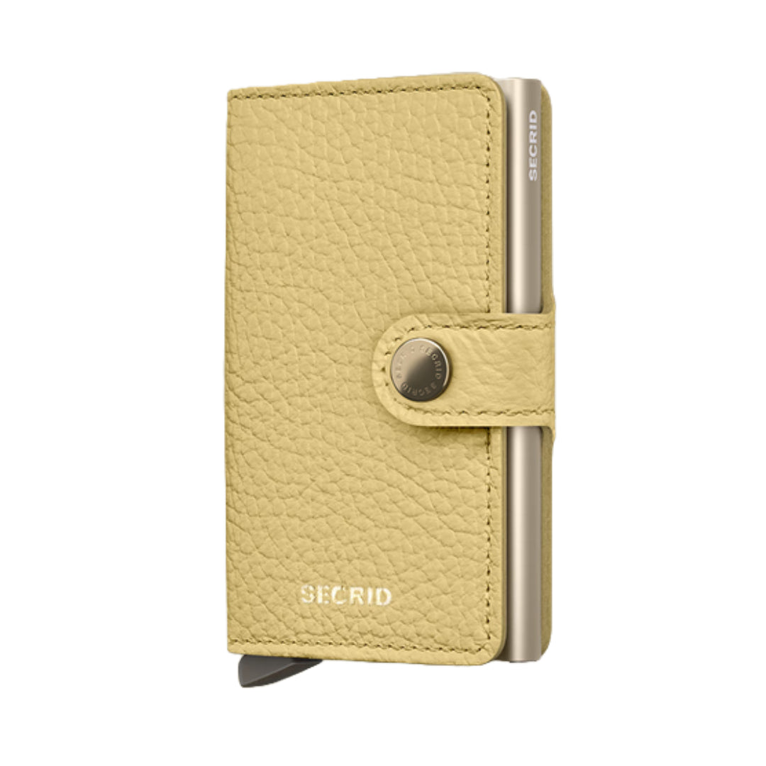 Miniwallet Pebble Butter Yellow