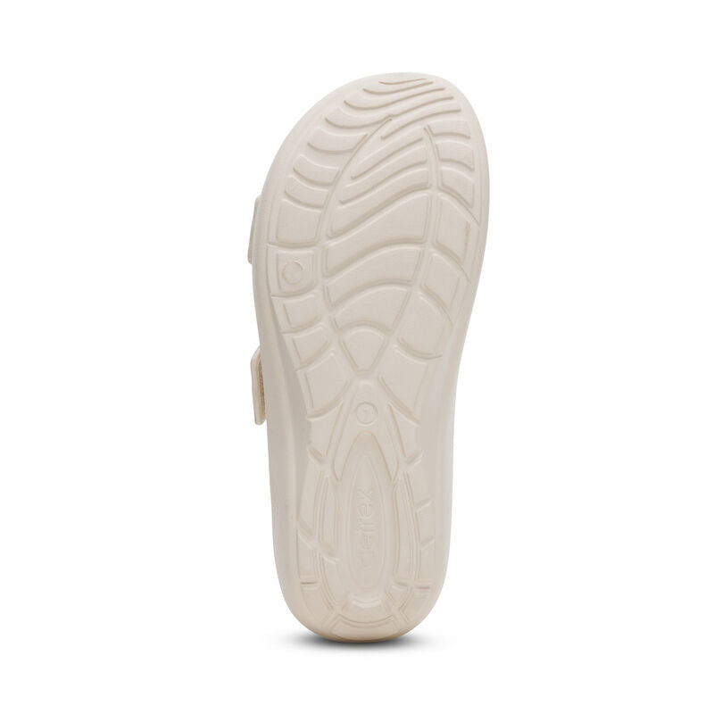 Women's Kaia Two Band Slide Ivory