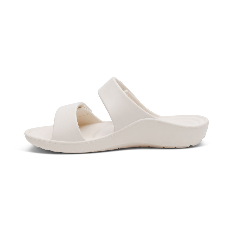 Women's Kaia Two Band Slide Ivory