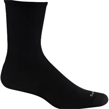 Women's Plantar Ease Crew Plantar Relief Socks - Black