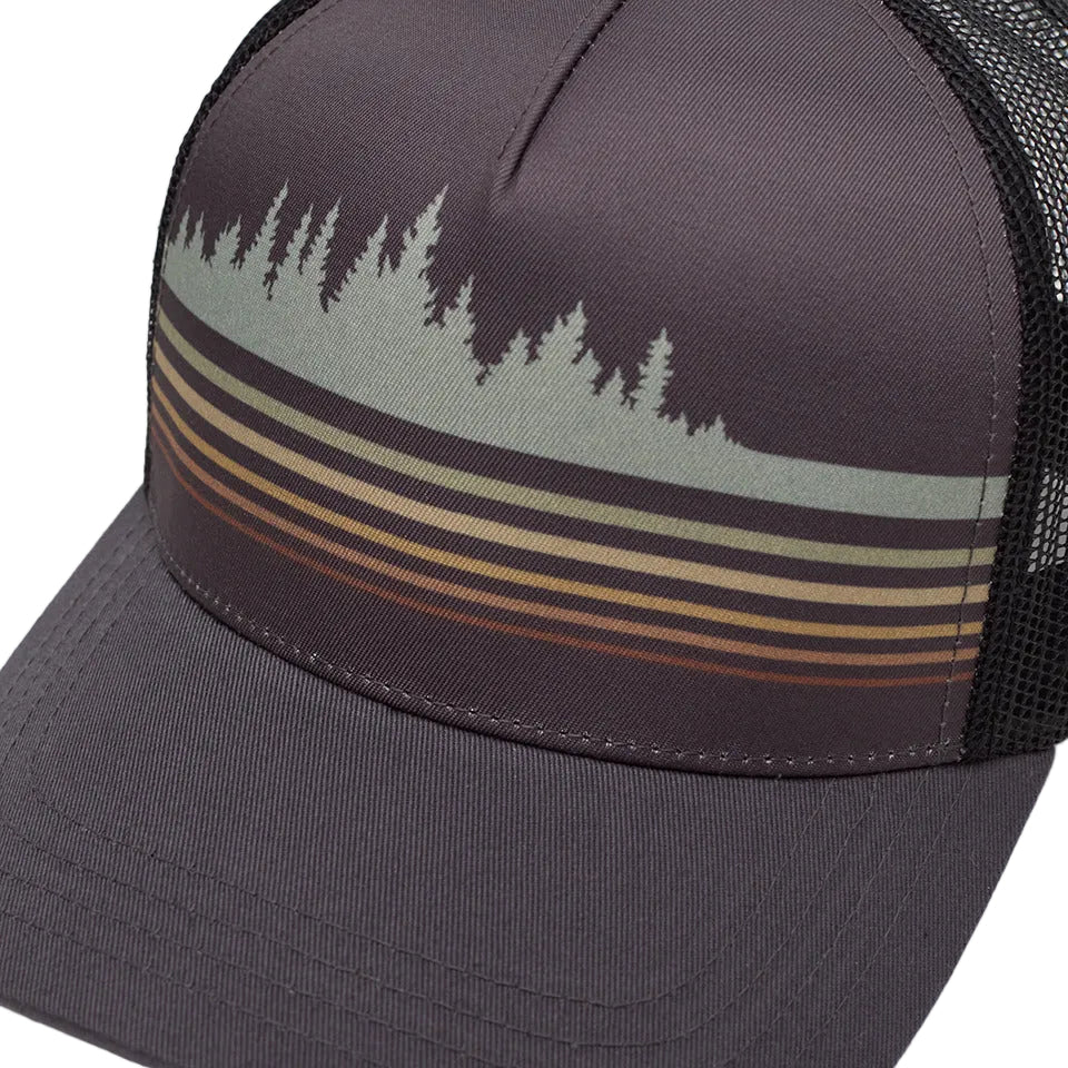 Retro Treeline Altitude Hat (Graphite/Light Moss)