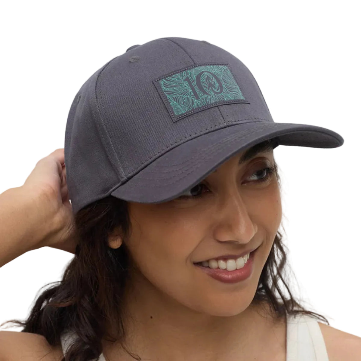 Amazon Patch Elevation Hat (Graphite/Tidal Teal)