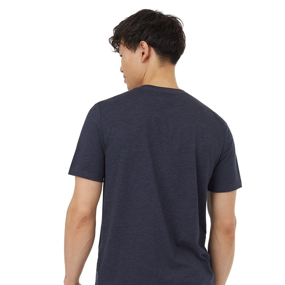 Men's Sasquatch T-Shirt (Midnight Blue Heather/Fishing)