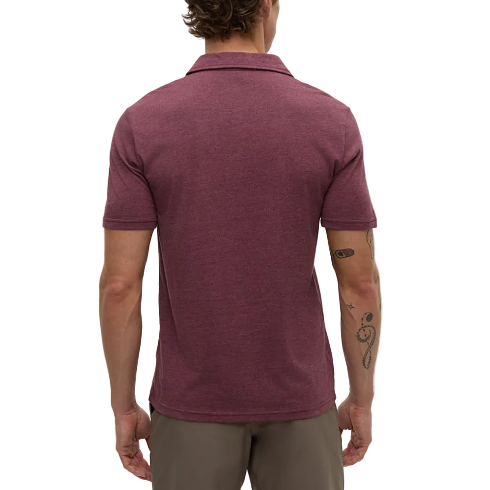 Men's Astir Polo (Rosewood Fleck)
