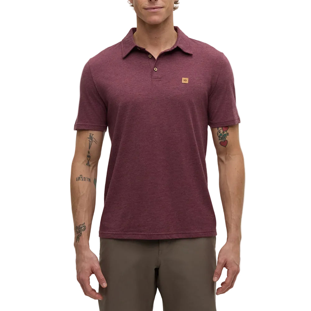 Men's Astir Polo (Rosewood Fleck)