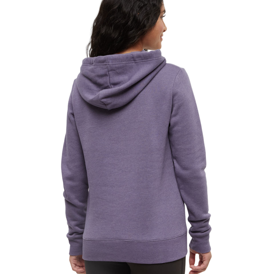 Women's Juniper Hoodie (Smokey Violet Heather/White)