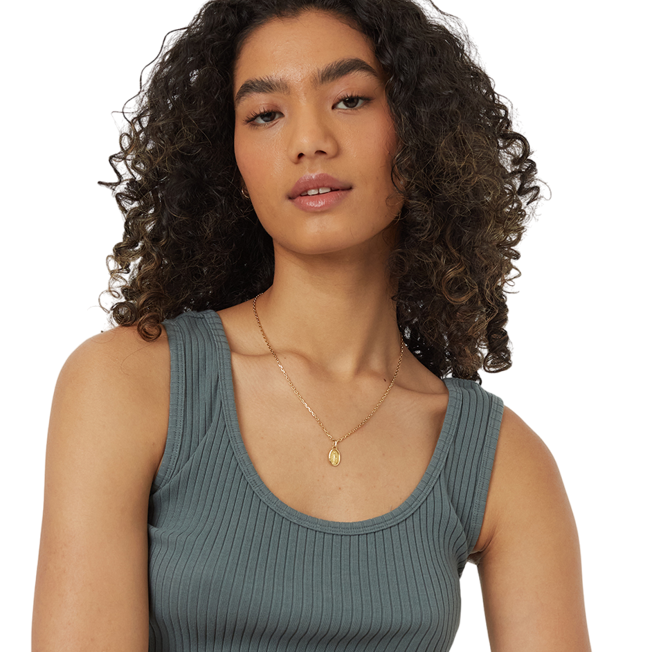 Women's Fitted Basic Cami (Light Urban Green)