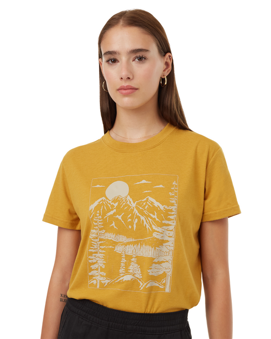 Mountain Air T-Shirt (Harvest Gold/Plaza Taupe)