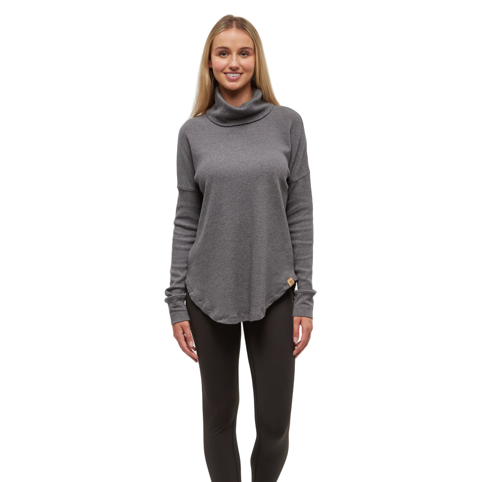 Women's Highwood Turtleneck (Dark Grey Heather)