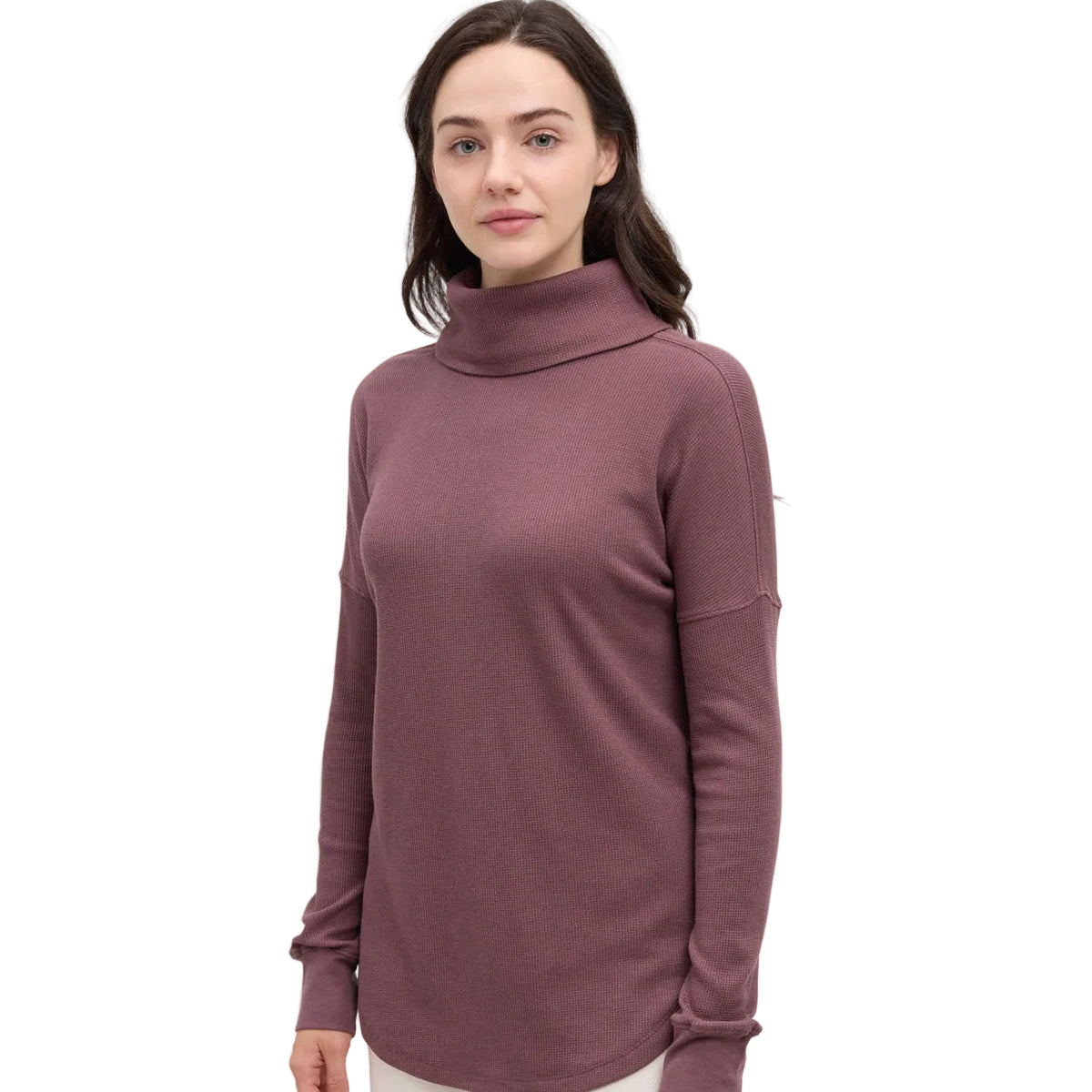Women's Highwood Turtleneck (Mauve Stone)