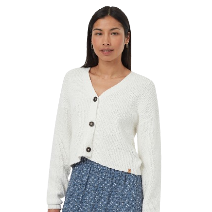 Women's Highline Boucle Cardigan (Vintage White)