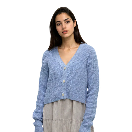 Women's Poplar Cardigan (Lakeside Blue)