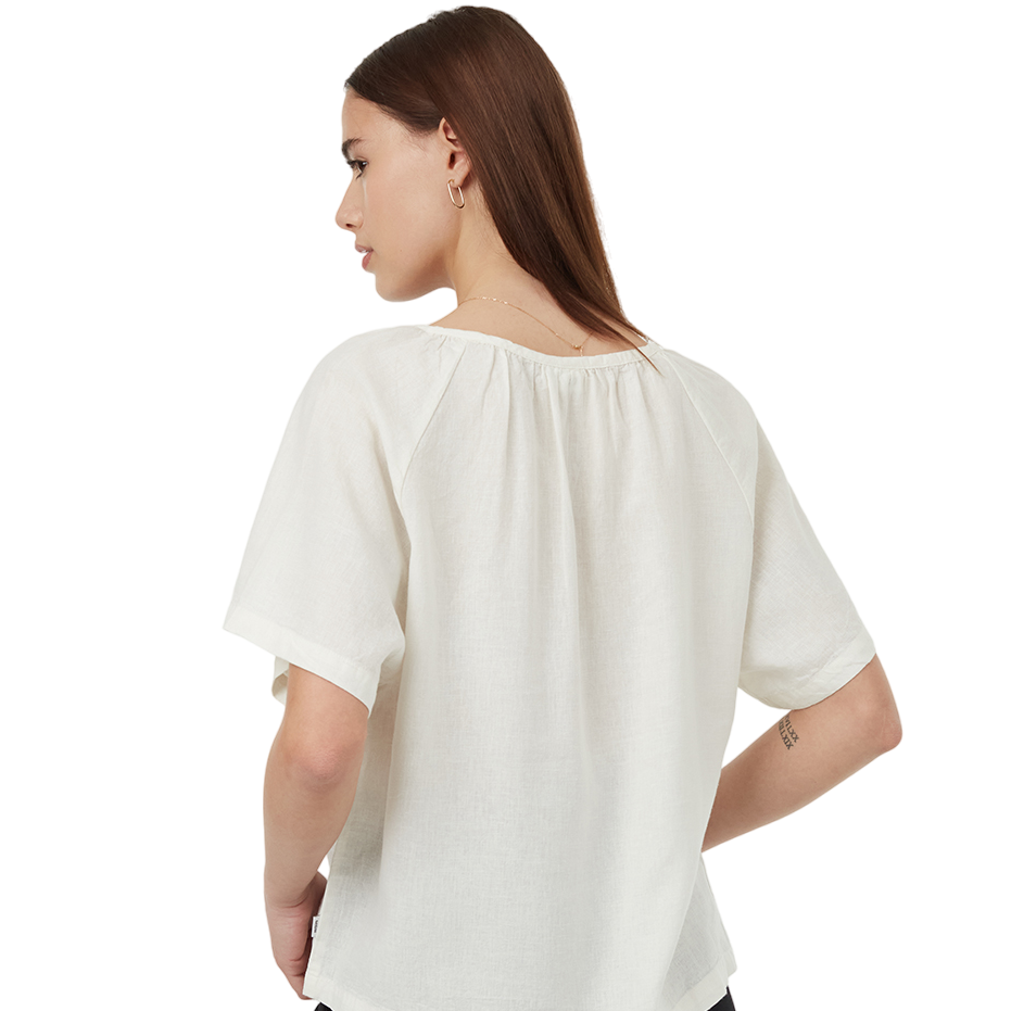 Women's Hemp Popover Shirt (Undyed)