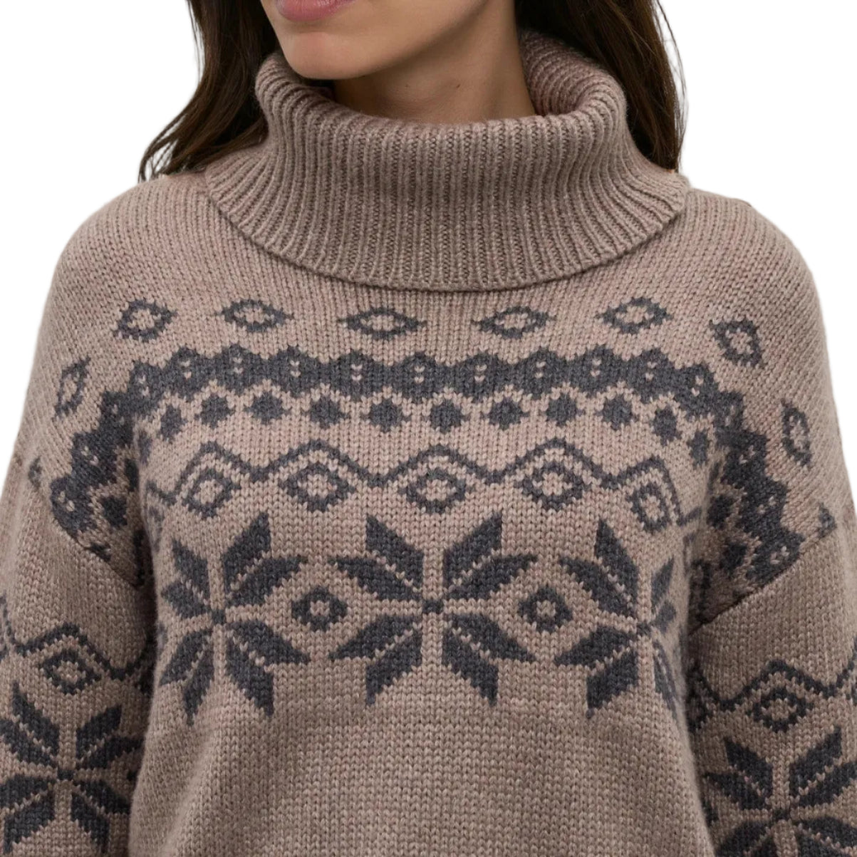 Women's Moray Sweater (Ashwood Heather/Dark Grey Heather)