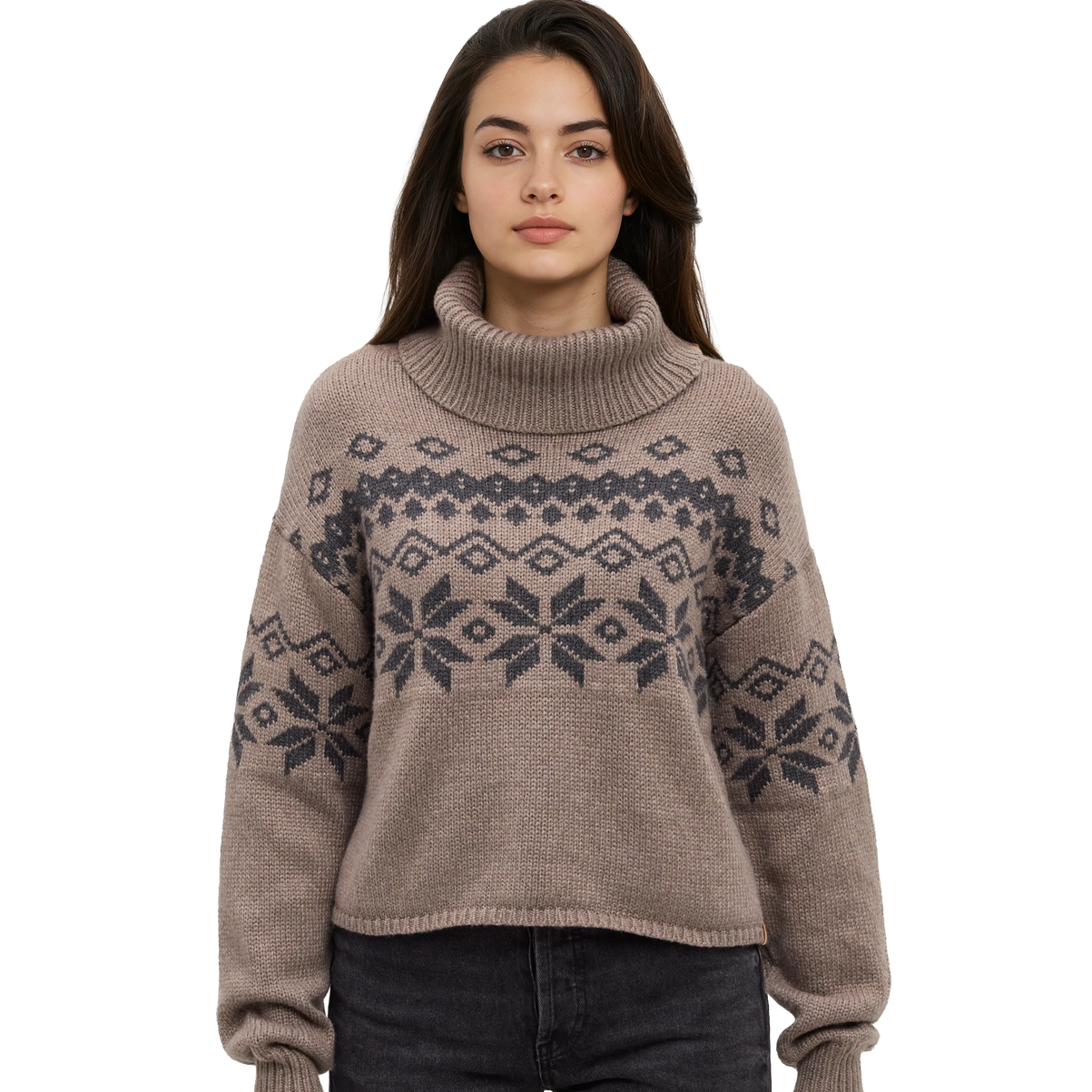 Women's Moray Sweater (Ashwood Heather/Dark Grey Heather)