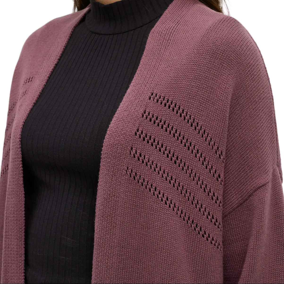 Women's Prairies Cardigan (Mauve Stone)