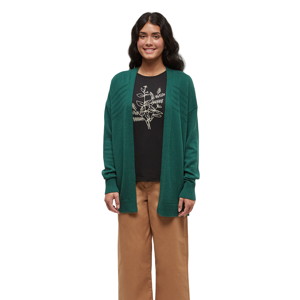Women's Prairies Cardigan (Forest Pine Heather)