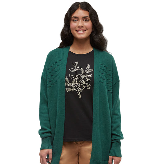 Women's Prairies Cardigan (Forest Pine Heather)
