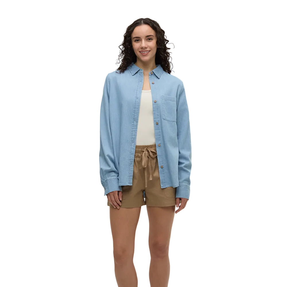 Women's Denim Sloan Shirt (Light Wash)