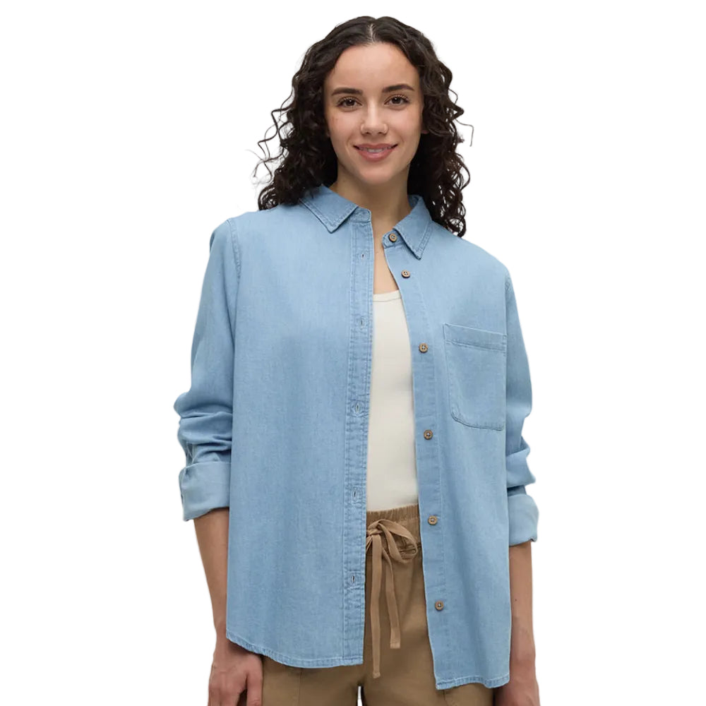 Women's Denim Sloan Shirt (Light Wash)