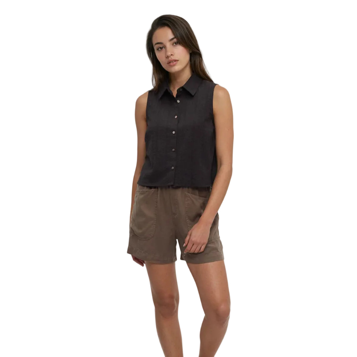 Women's Robins Shirt (Meteorite Black)