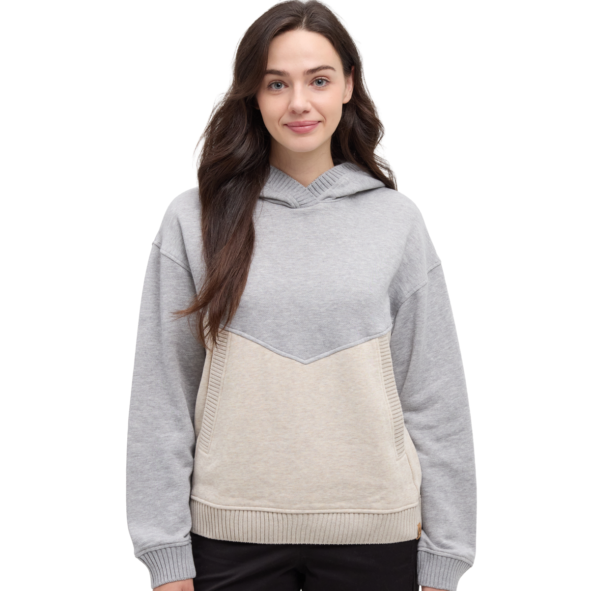 Women's Foster Hoodie (Harbour Grey Heather/Pale Oak Heather)