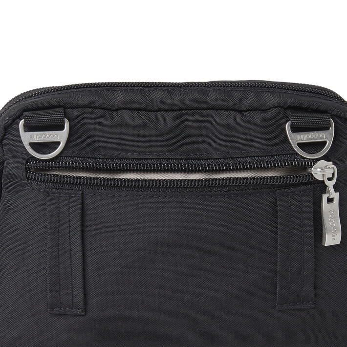 Triple Zip Bagg Black