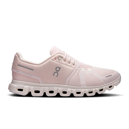 Women's ON Cloud 6 Salt/Gardenia