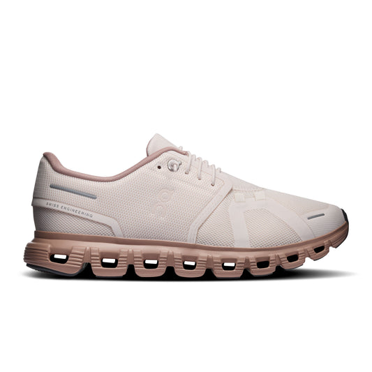 Women's ON Cloud 6 Oyster/Biscuit