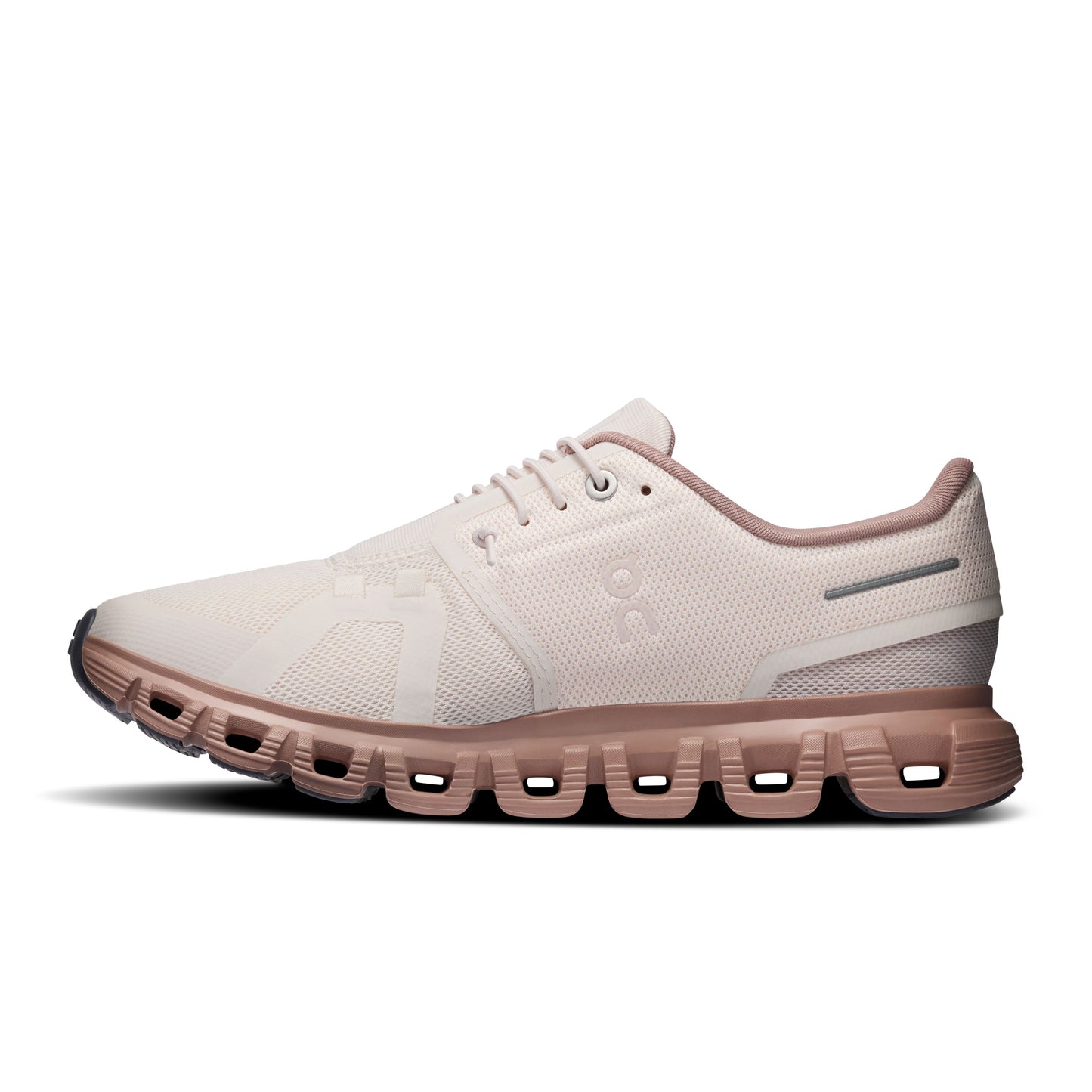 Women's ON Cloud 6 Oyster/Biscuit
