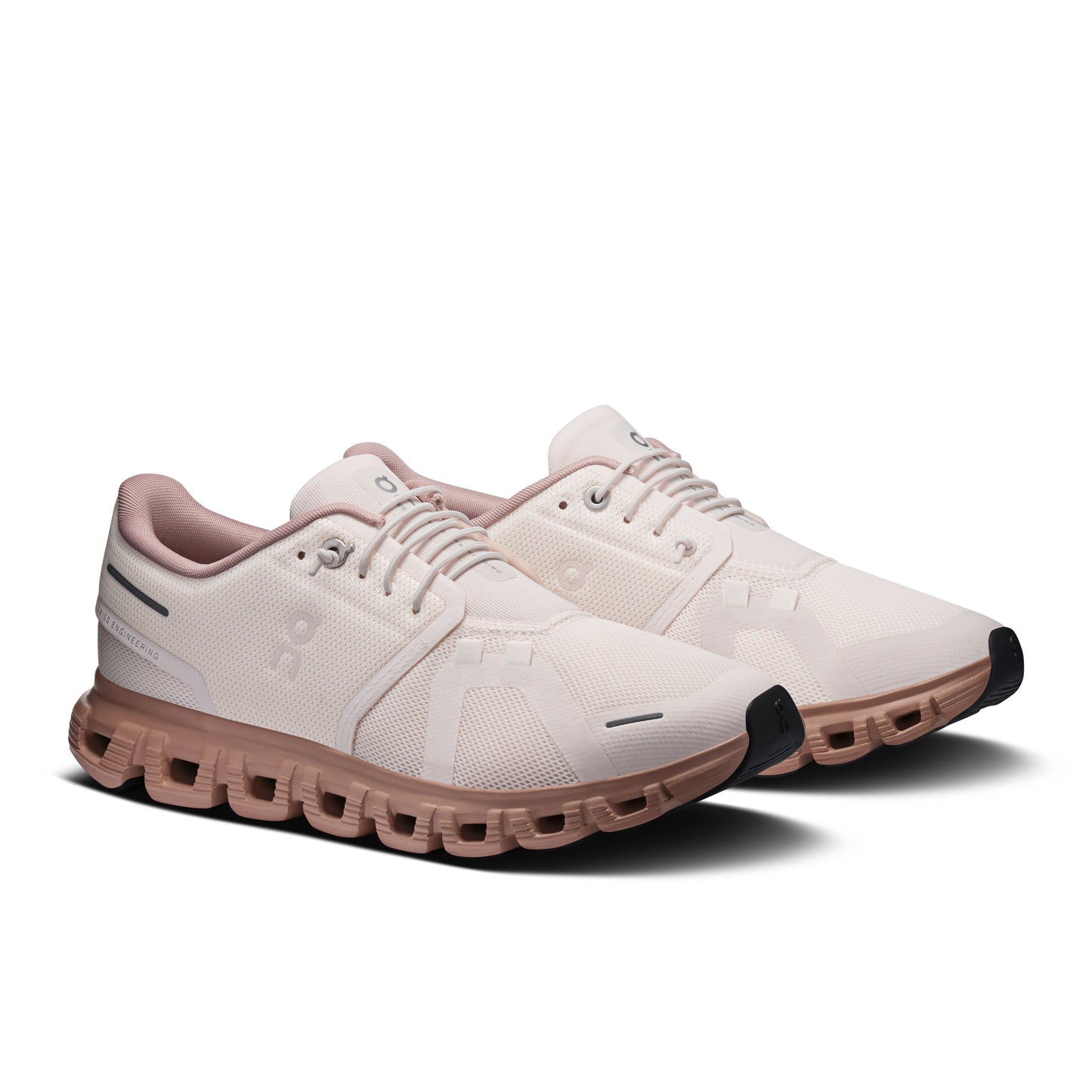 Women's ON Cloud 6 Oyster/Biscuit