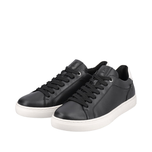 U0700-01 Black Lace Up Sneaker