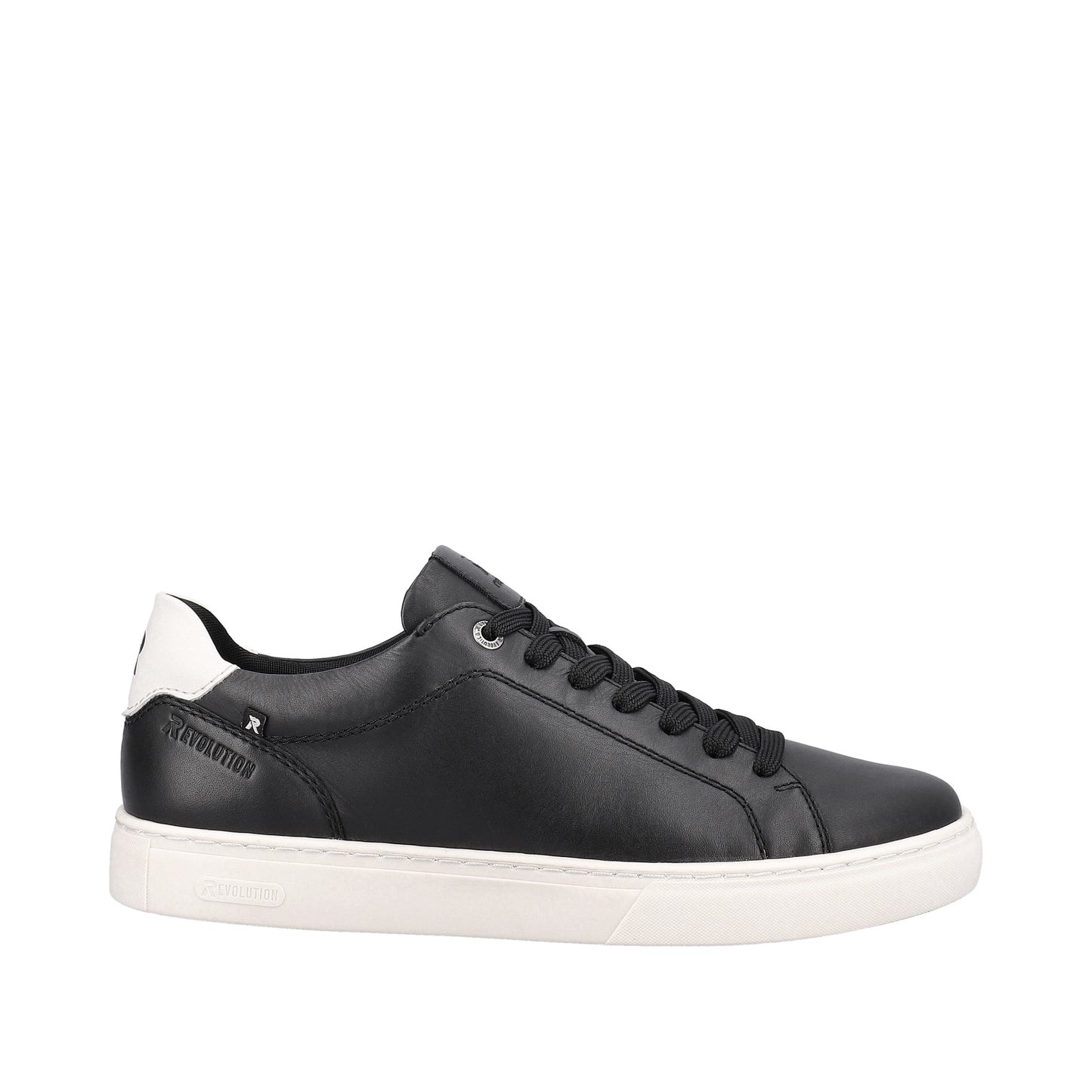 U0700-01 Black Lace Up Sneaker