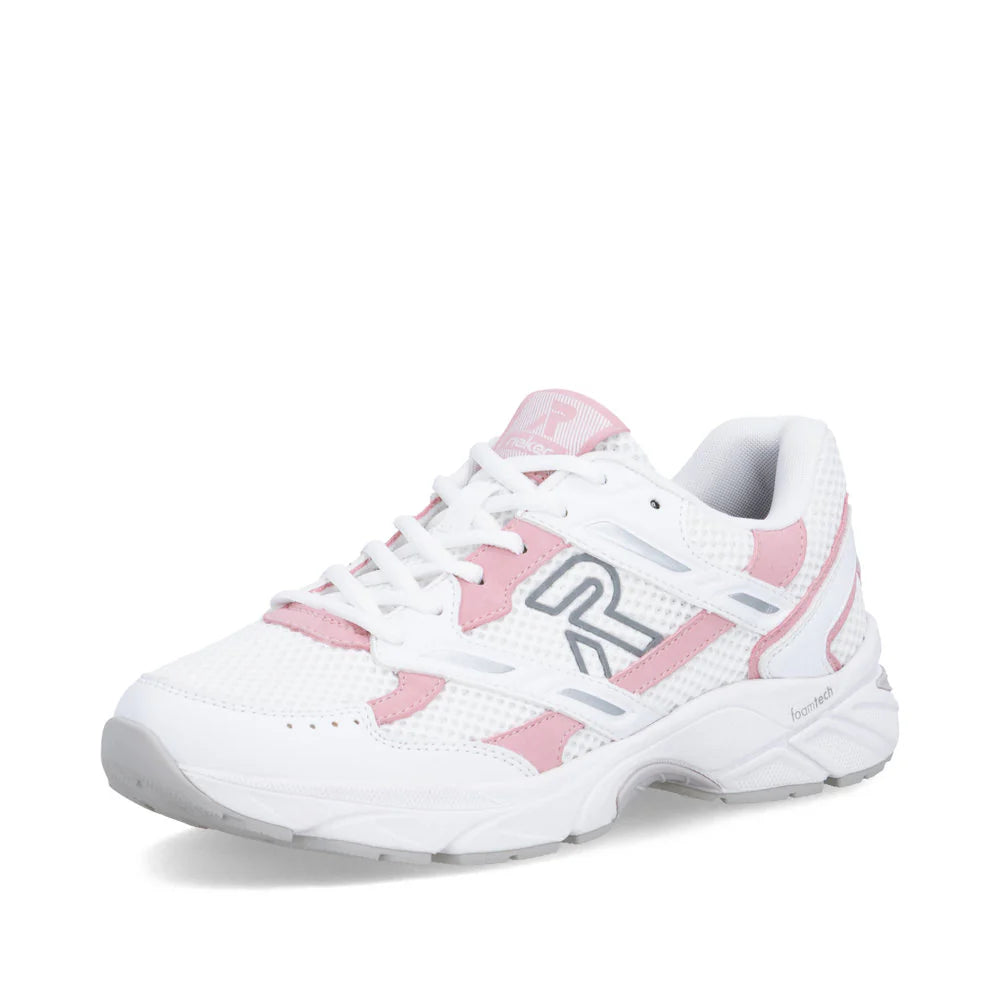 W4200-80 White/Pink Lace